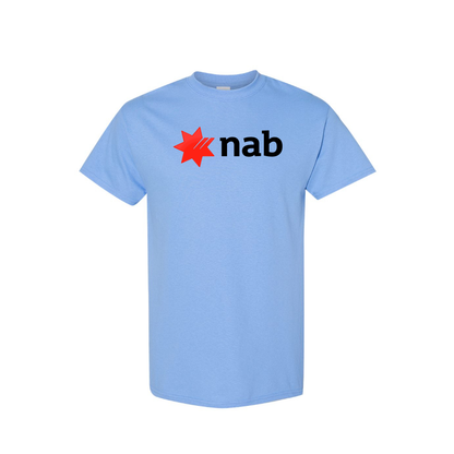 Men's NAB (National Australia Bank) Logo Cotton T-Shirt