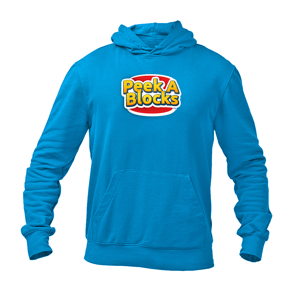 Men's Peek A Blocks Logo Pullover Hoodie