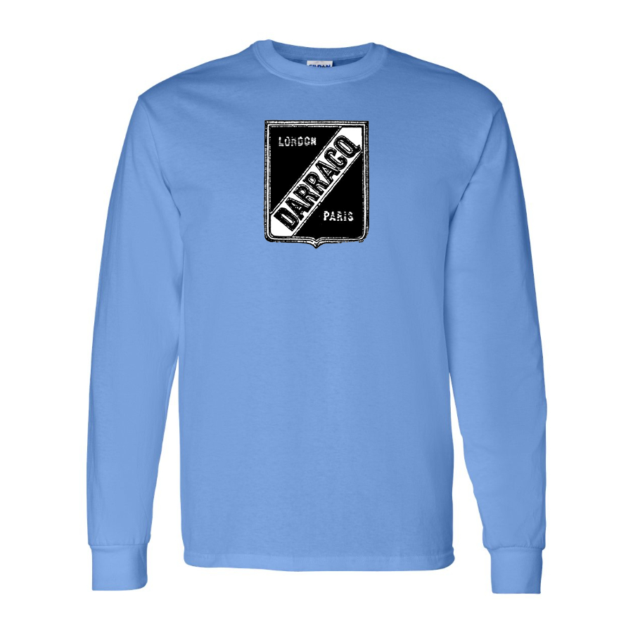 Men's Darracq Logo Cotton Long Sleeve T-Shirt
