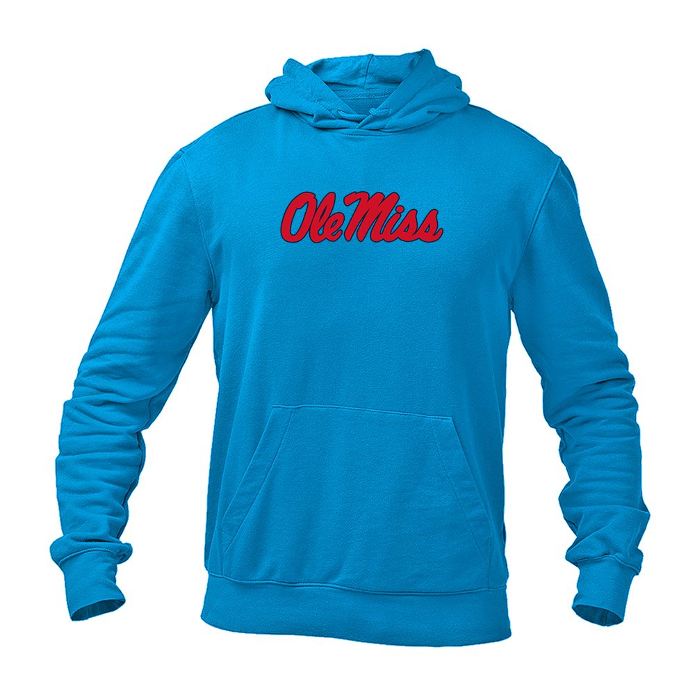 Men's Mississippi Rebels Logo Pullover Hoodie