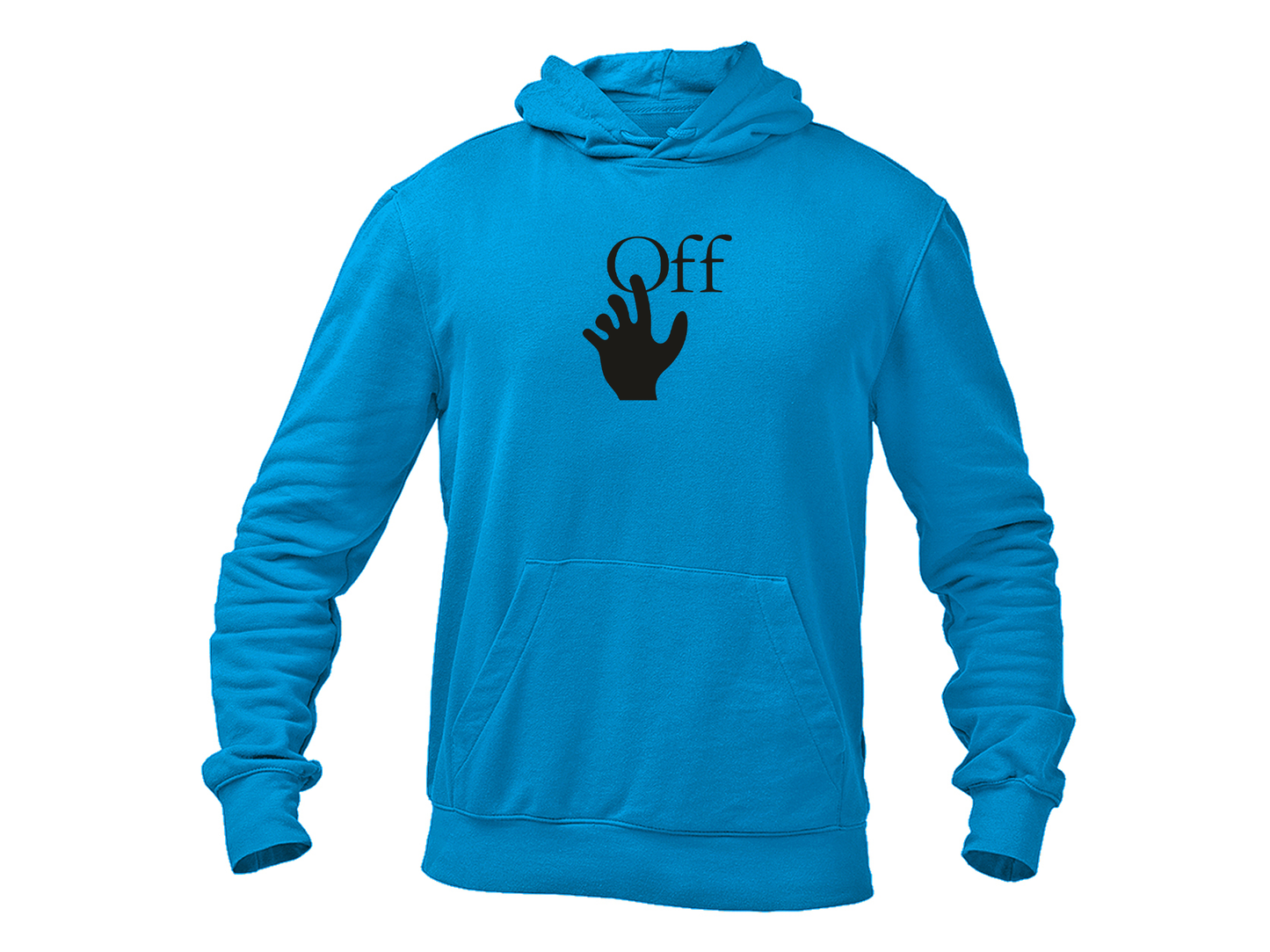 Men's Off-White Hand Softstyle Midweight Hooded Sweatshirt