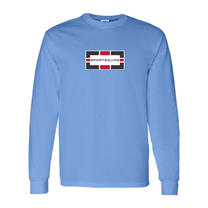 Youth Sportequipe Logo Cotton Long Sleeve T-Shirt