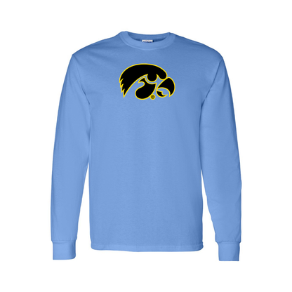 Men's Lowa Hawkeyes Logo Long Sleeve T-Shirt