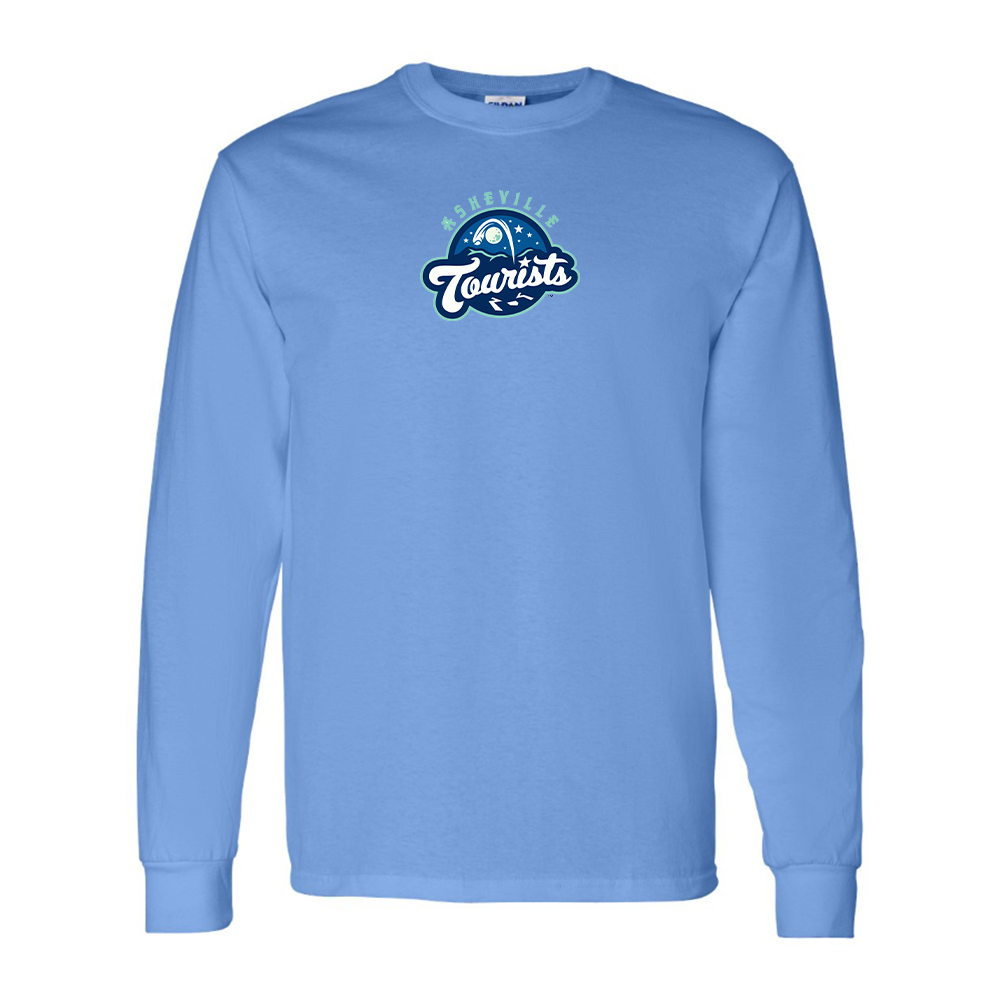 Men's Asheville Tourists Logo Long Sleeve T-Shirt