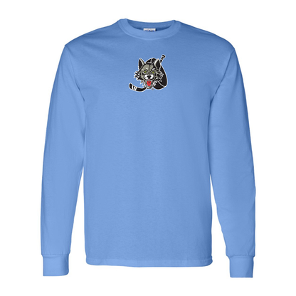 Men's Chicago Wolves Logo Long Sleeve T-Shirt
