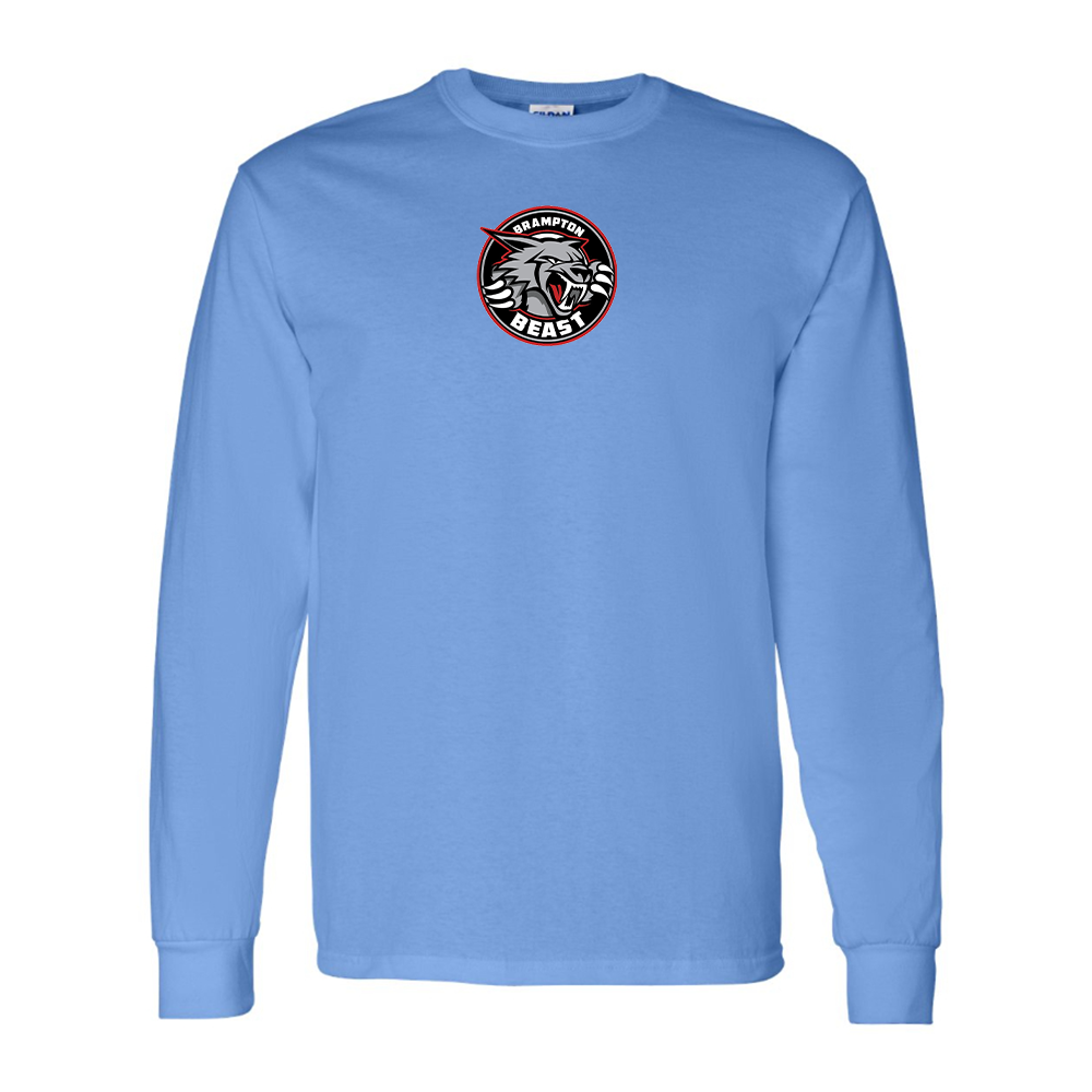 Men's Long Brampton Beast Logo Sleeve T-Shirt
