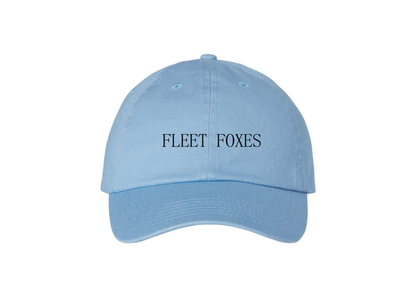 Fleet Foxes Logo  Valucap Adult Bio-Washed Classic Dad Hat
