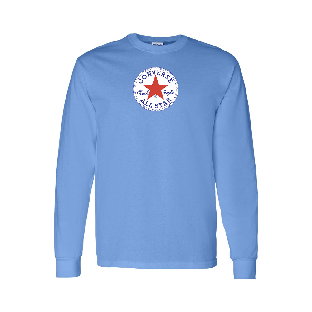Youth Chuck Taylor All Star Logo Cotton Long Sleeve T-Shirt