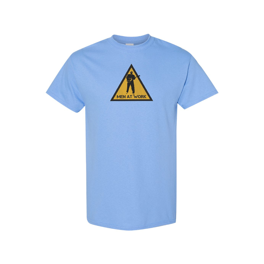 Men's Men at Work Logo Cotton T-Shirt
