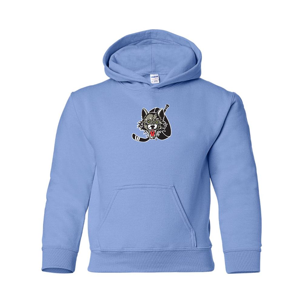 Youth Chicago Wolves Logo Pullover Hoodie