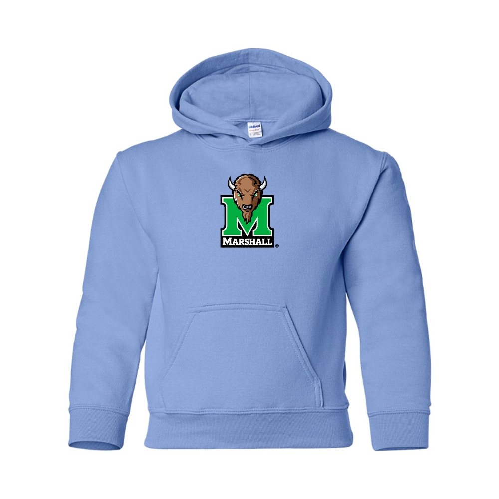 Youth Marshall Thundering Herd Logo Pullover Hoodie