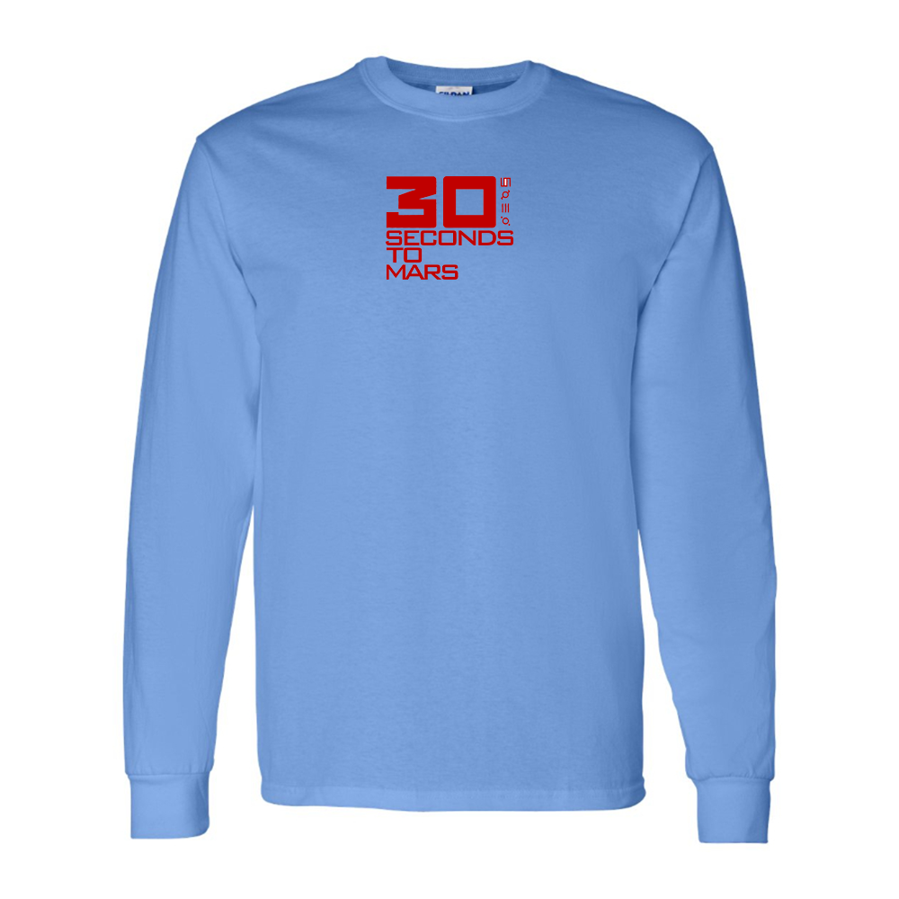 Youth 30 Seconds To Mars Logo Cotton Long Sleeve T-Shirt