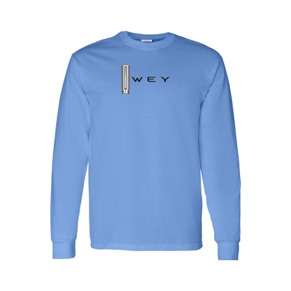 Men's WEY Logo Long Sleeve T-Shirt