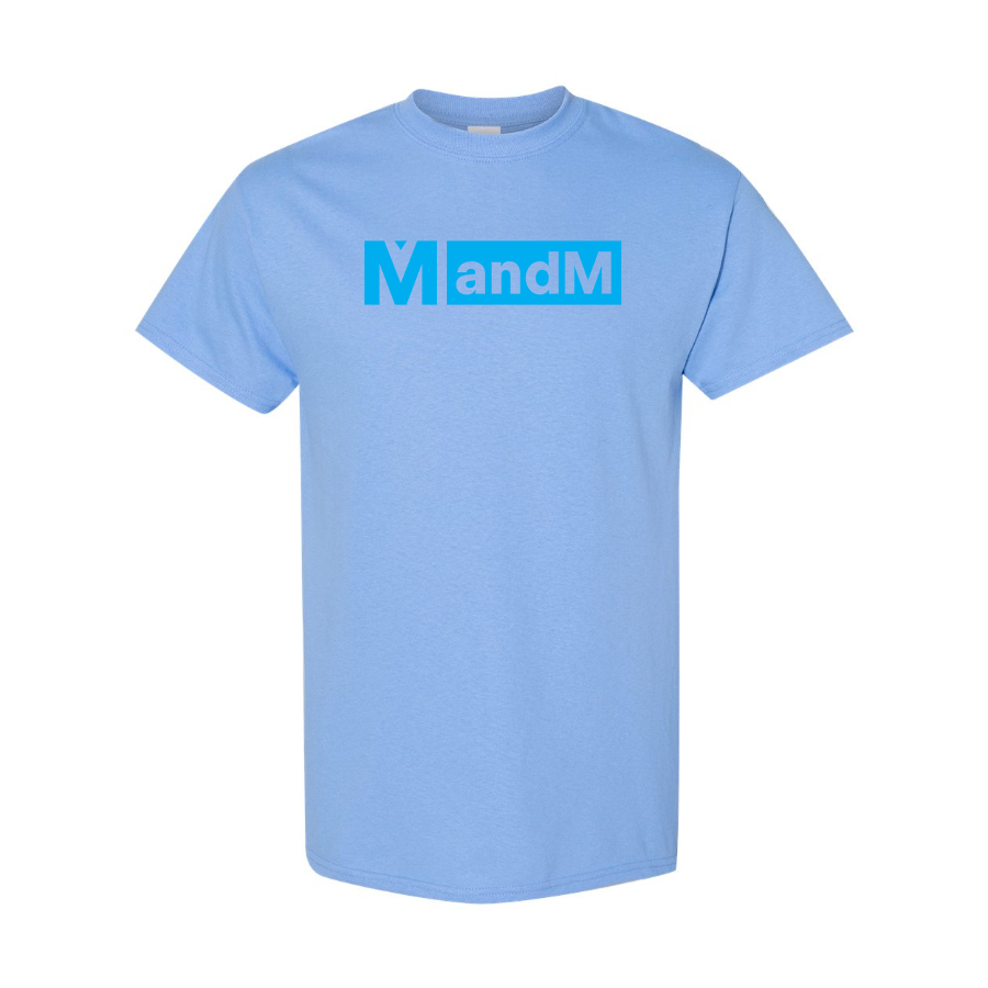 Men's MandM   Logo Cotton T-Shirt