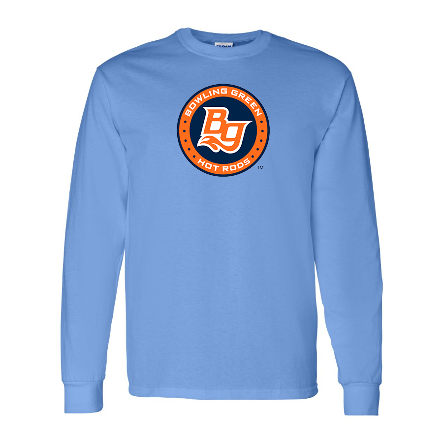 Youth Bowling Green Hot Rods Logo Long sleeves