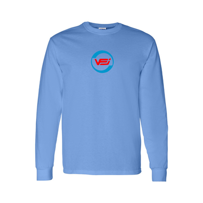 Youth Vehicle Factory Jabalpur Logo Cotton Long Sleeve T-Shirt