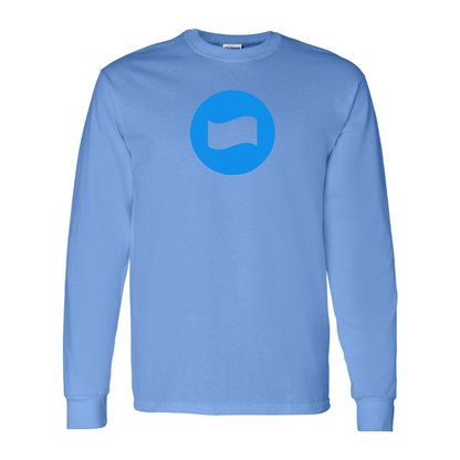 Men's Dana  Logo Cotton Long Sleeve T-Shirt