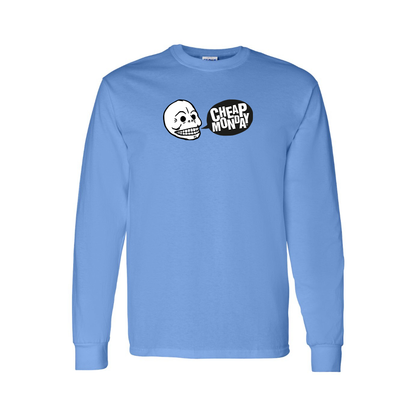Men's Cheap Monday Logo Long Sleeve T-Shirt