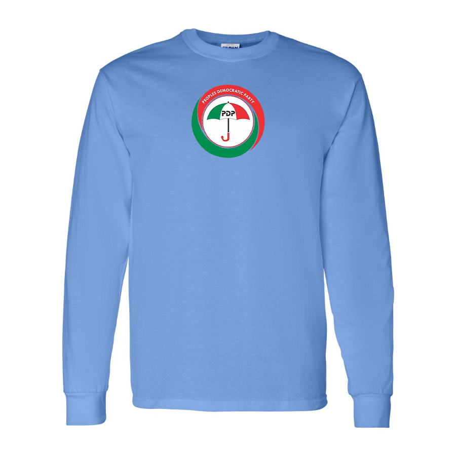 Men's  PDP Logo  Cotton Long Sleeve T-Shirt