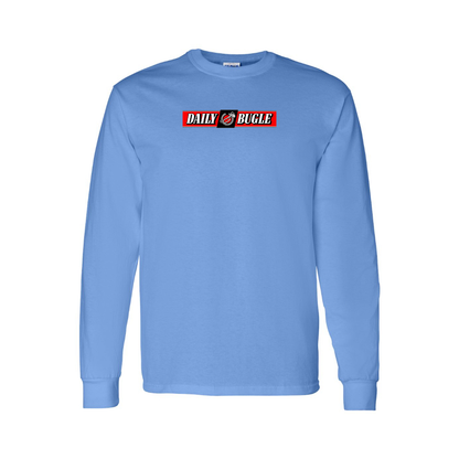 Men's Daily Bugle Logo Long Sleeve T-Shirt