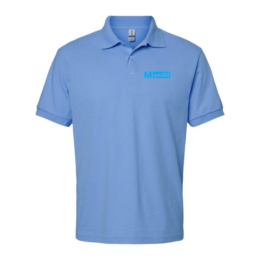 Men's MandM Logo Dry Blend Polo