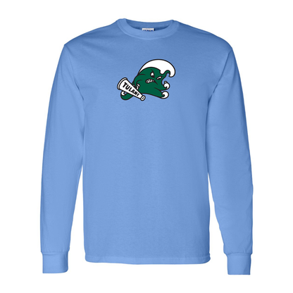 Youth  Tulane Green Wave Logo   Long sleeves