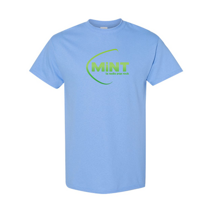 Men's Mint Radio Logo Cotton T-Shirt
