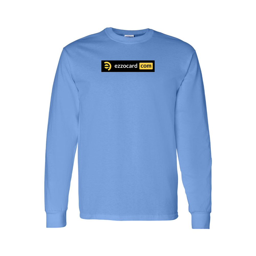 Youth Ezzocard Logo Cotton Long Sleeve T-Shirt