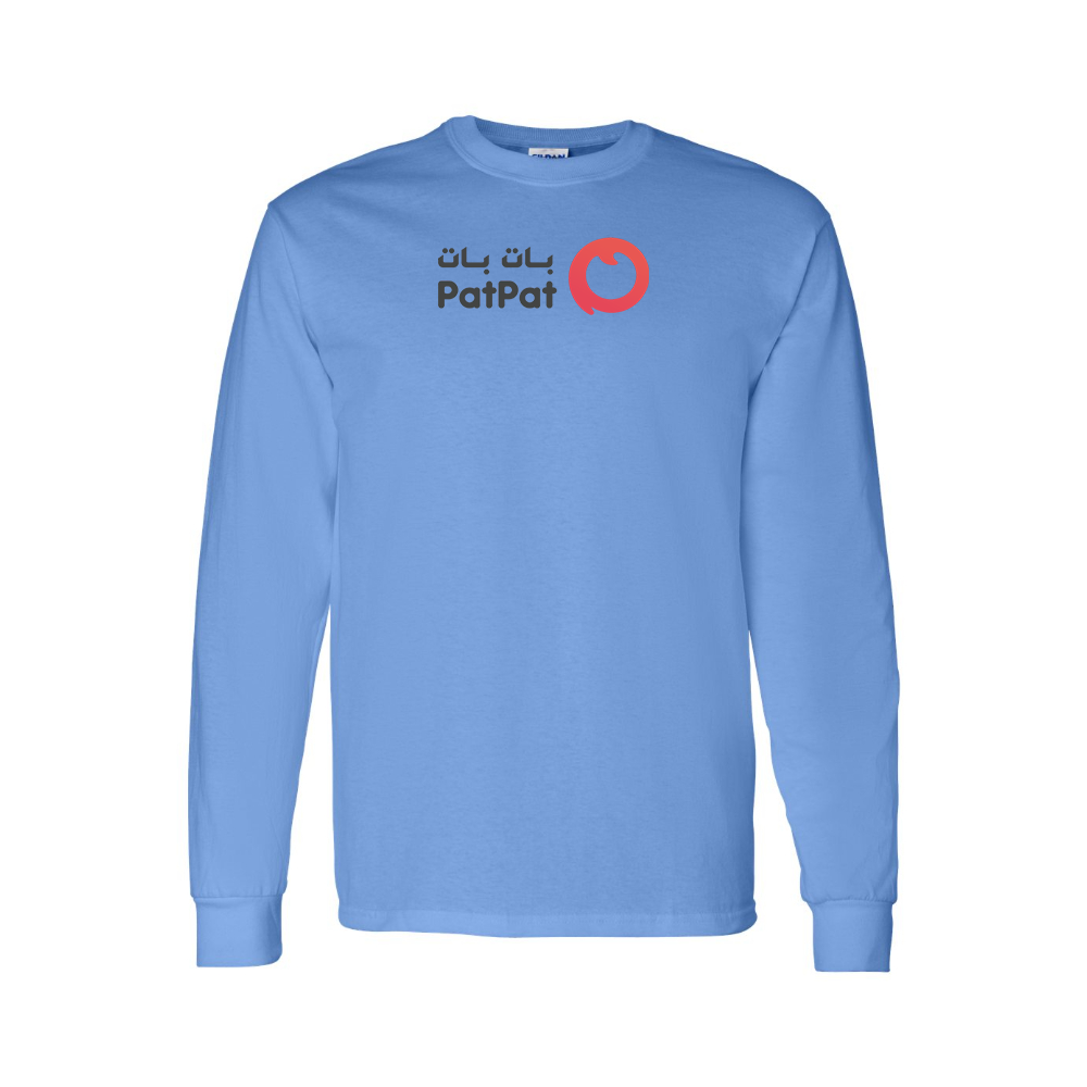 Men's PatPat Logo Long Sleeve T-Shirt