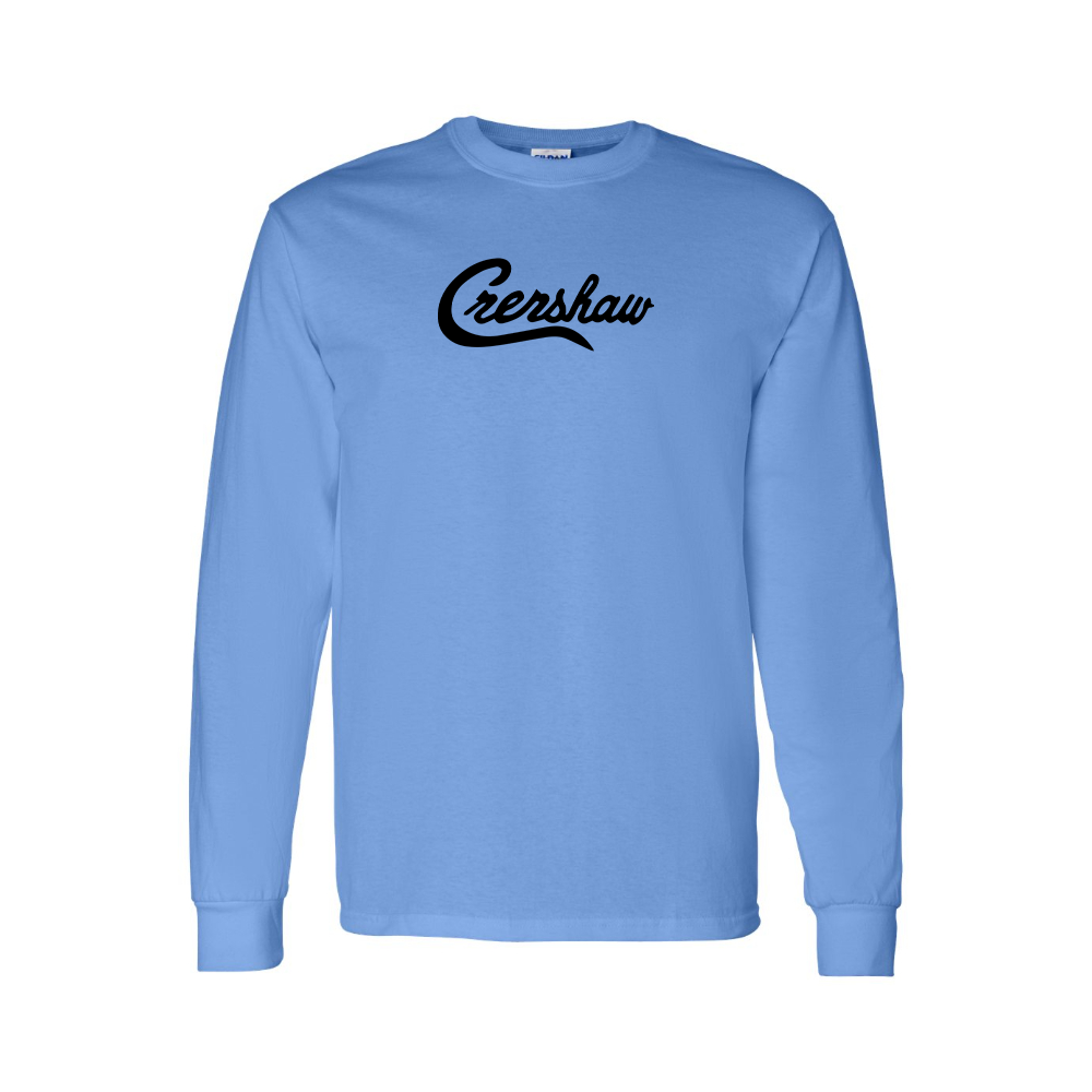Youth Crenshaw Logo Cotton Long Sleeve T-Shirt