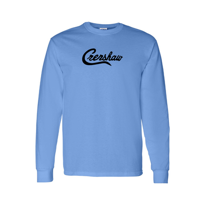 Youth Crenshaw Logo Cotton Long Sleeve T-Shirt