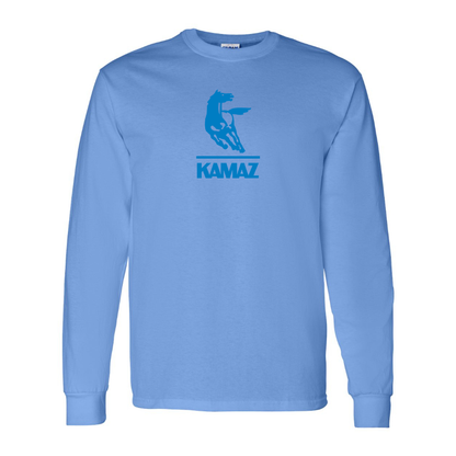 Men's KAMAZ  Logo Cotton Long Sleeve T-Shirt
