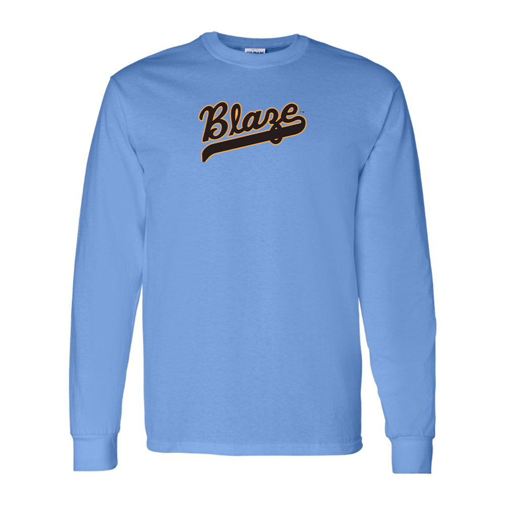 Men's Bakersfield Blaze Logo Long Sleeve T-Shirt