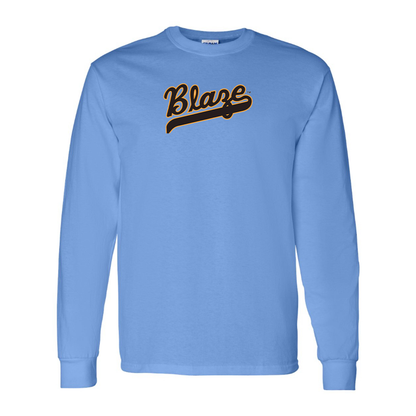 Men's Bakersfield Blaze Logo Long Sleeve T-Shirt