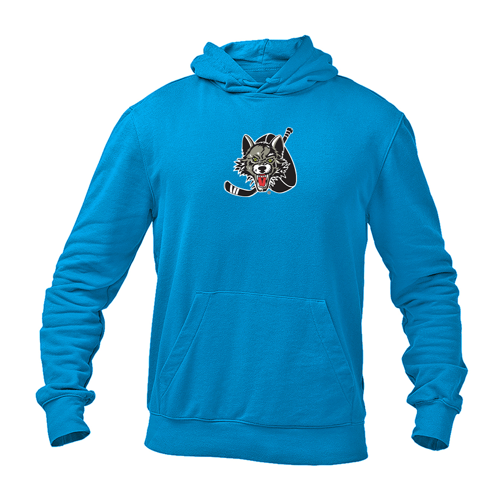 Men's Chicago Wolves Logo Pullover Hoodie