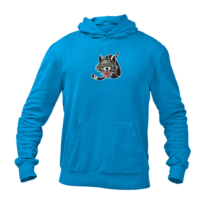 Men's Chicago Wolves Logo Pullover Hoodie