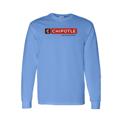 Youth Chipotle Logo Cotton Long Sleeve T-Shirt