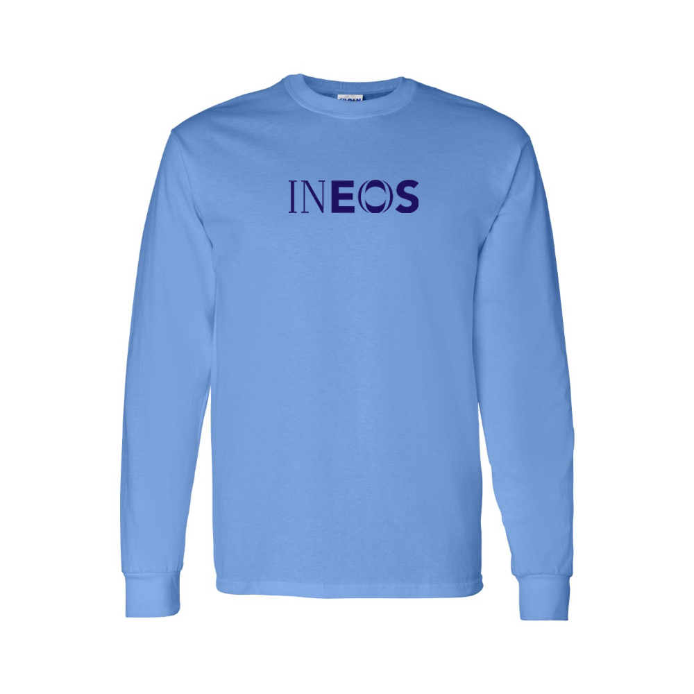 Youth INEOS Logo Cotton Long Sleeve T-Shirt