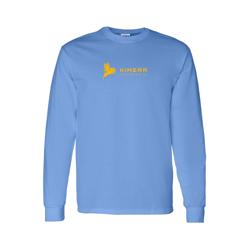 Youth Kimera Automobili Logo Cotton Long Sleeve T-Shirt