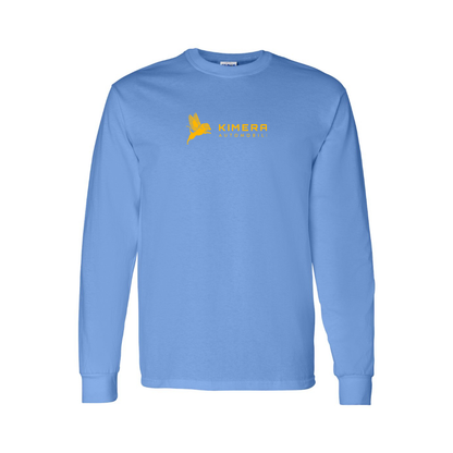 Youth Kimera Automobili Logo Cotton Long Sleeve T-Shirt