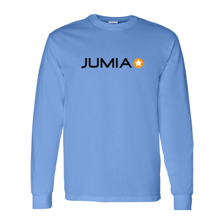 Men's Jumia Logo Cotton Long Sleeve T-Shirt