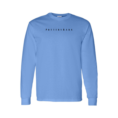 Men's PotteryBarn Logo Long Sleeve T-Shirt