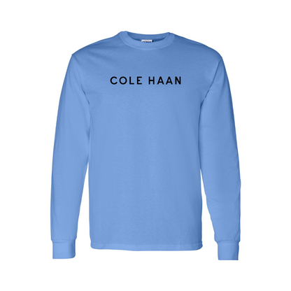 Youth  Cole Haan Logo Cotton Long Sleeve T-Shirt