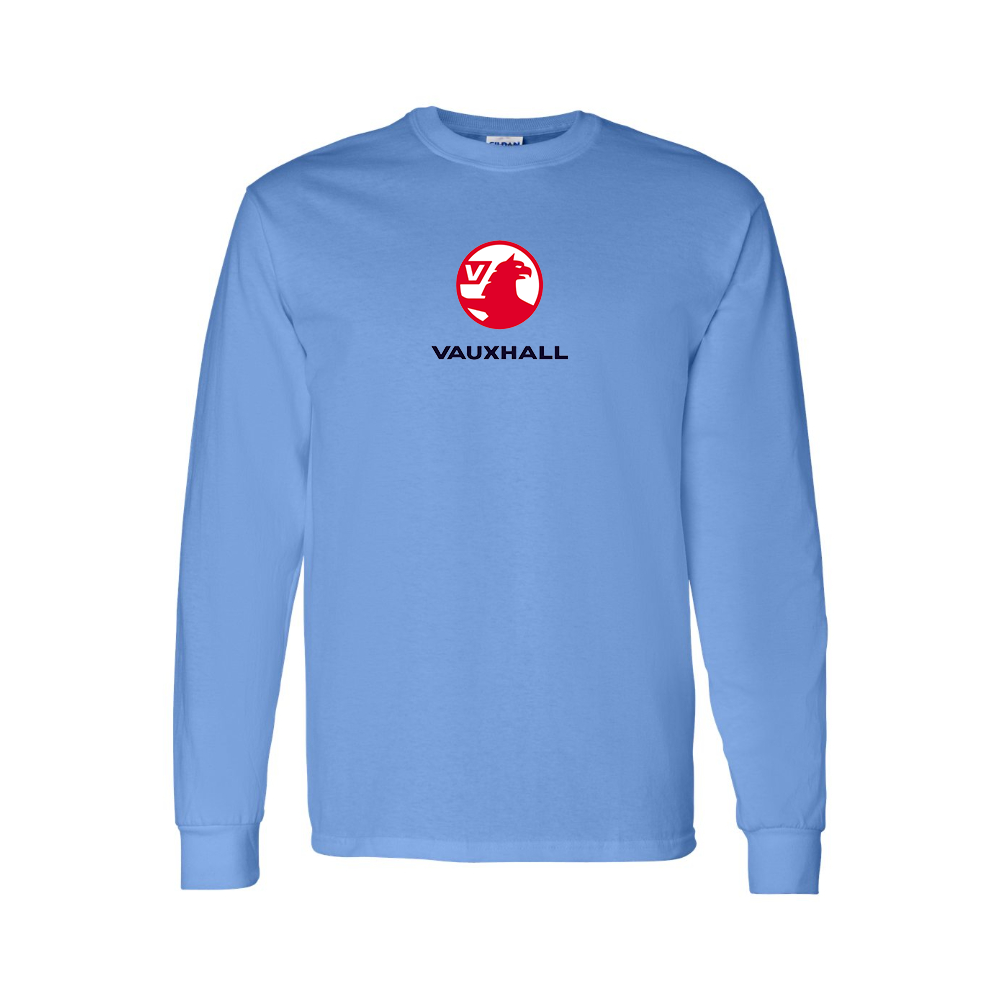 Youth Vauxhall Logo Cotton Long Sleeve T-Shirt