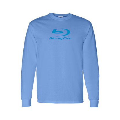 Youth Blu-Ray Logo Cotton Long Sleeve T-Shirt