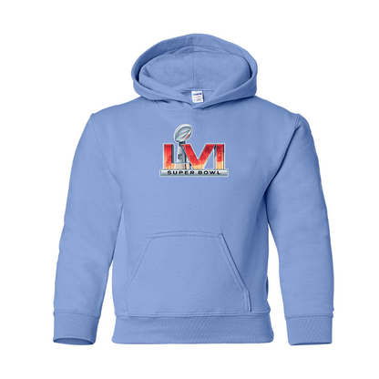 Youth Superbowl LVI Logo  Pullover Hoodie