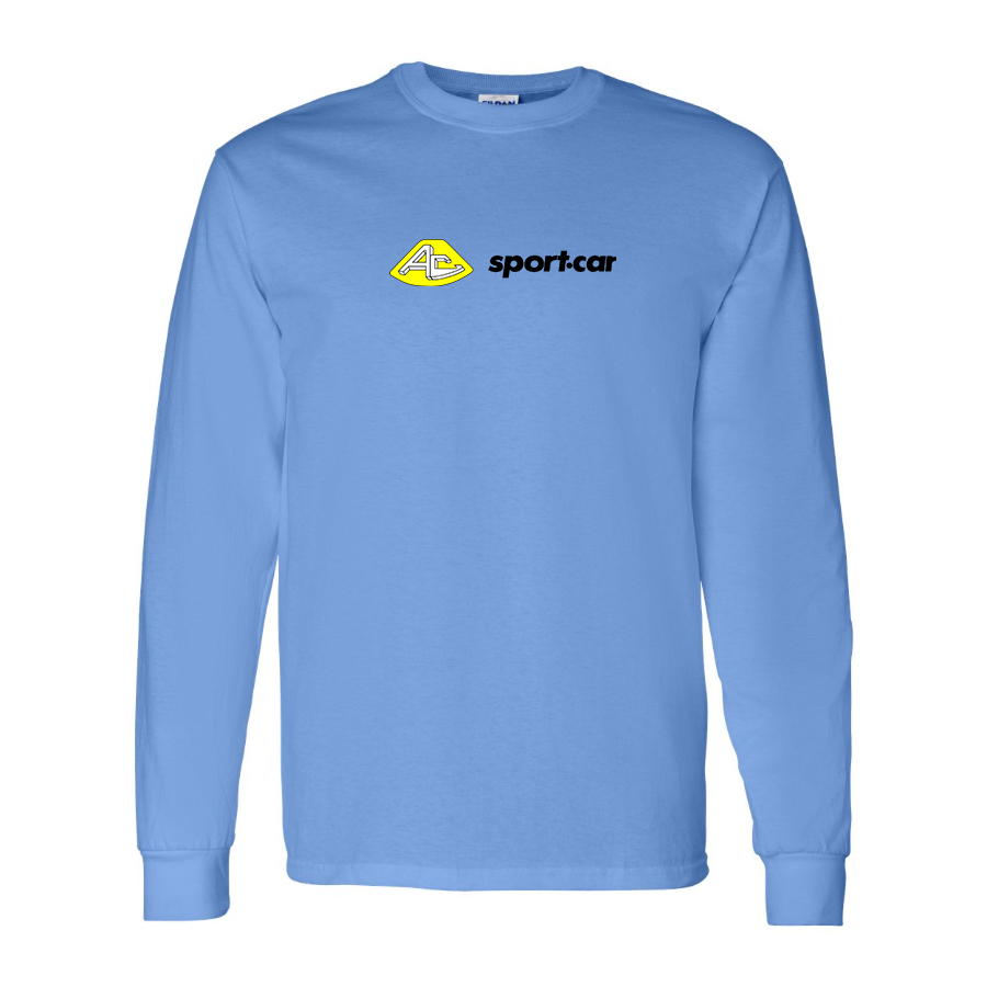 Men's AC Sport Car  Logo Cotton Long Sleeve T-Shirt