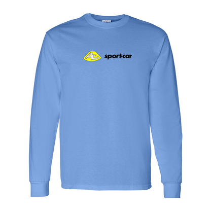 Men's AC Sport Car  Logo Cotton Long Sleeve T-Shirt