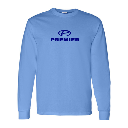 Men's Premier Logo Cotton Long Sleeve T-Shirt