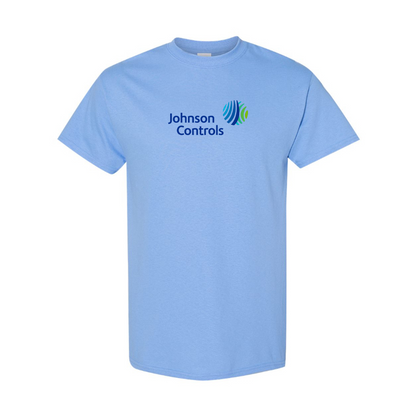 Men's Johnson-Controls Logo Cotton T-Shirt